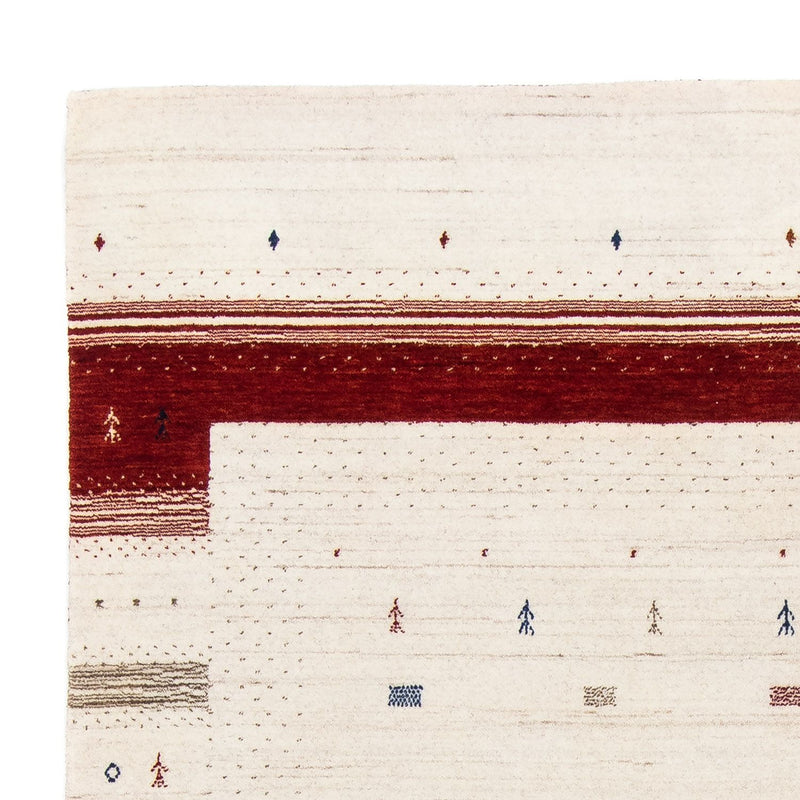 Gabbeh Teppich - Loribaft Indus 245 x 170 cm - beige