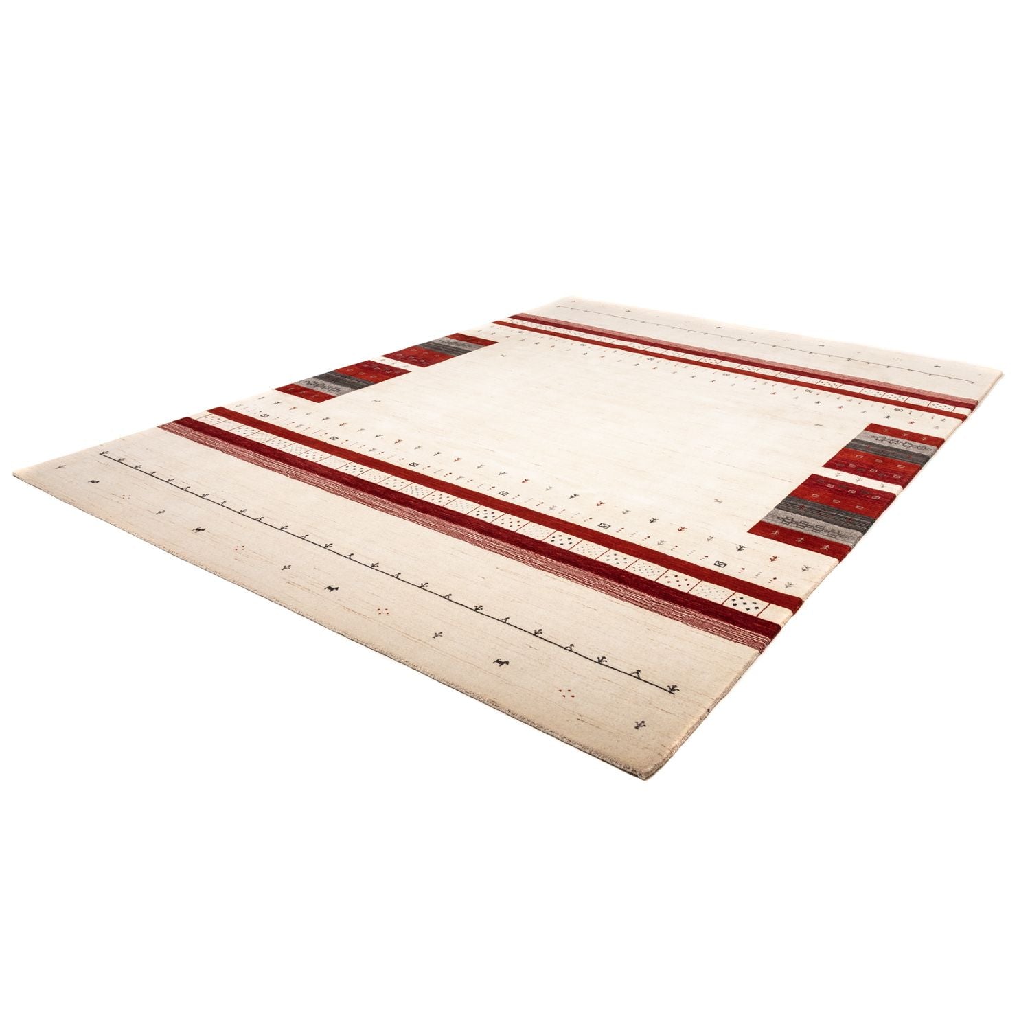 Gabbeh Teppich - Loribaft Indus 350 x 248 cm