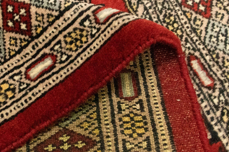 Afghan Teppich - Buchara 124 x 79 cm - rot