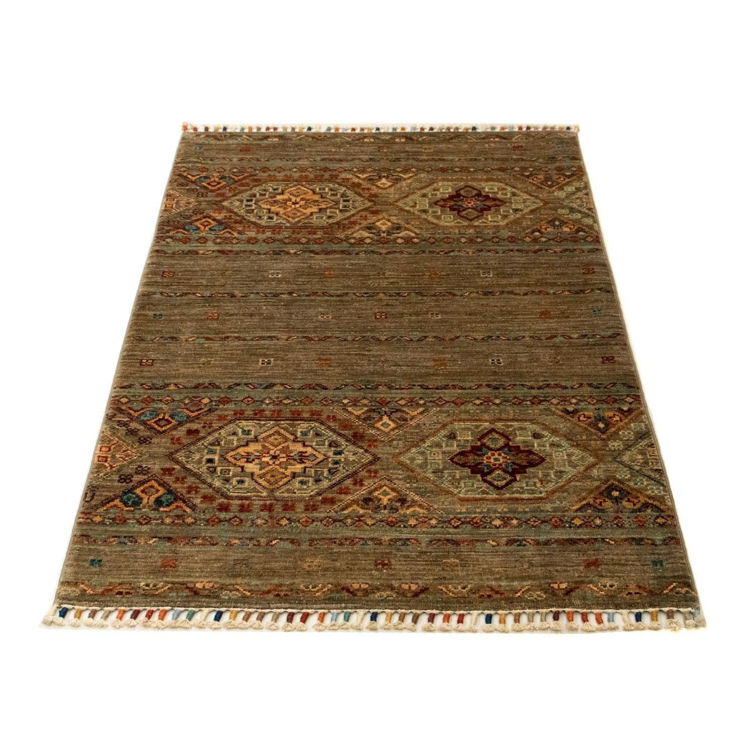Ziegler Teppich - Modern 123 x 82 cm - dunkelbraun
