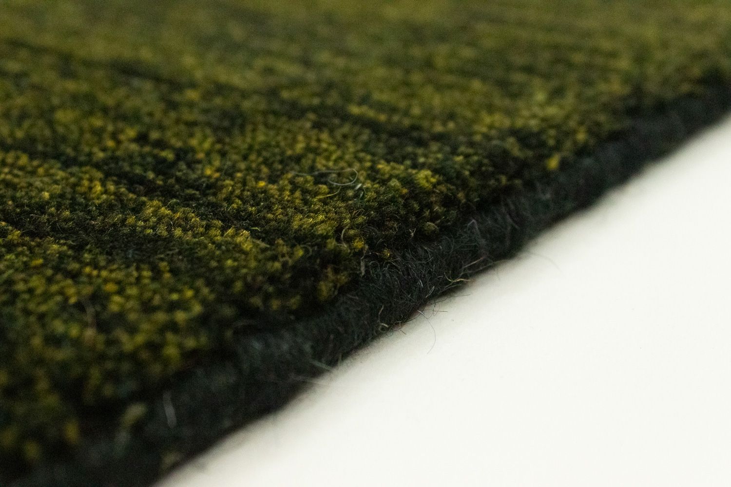 Gabbeh Teppich - Softy 300 x 250 cm - dunkelgrün