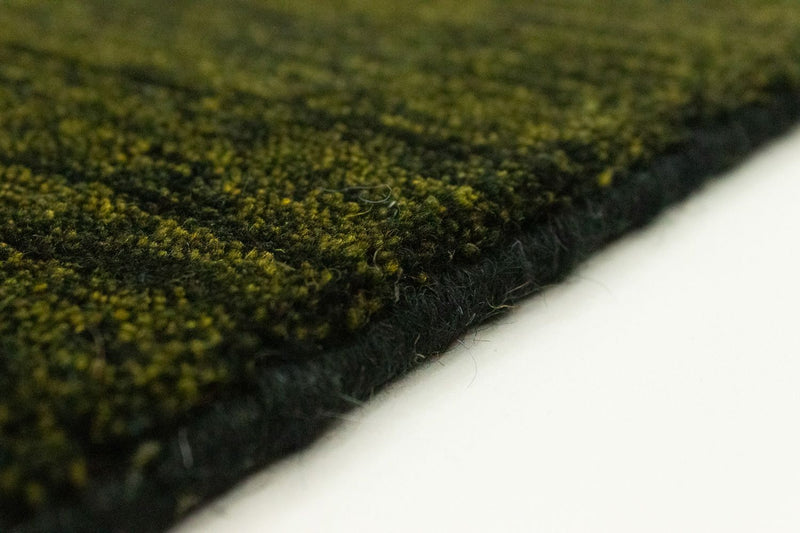 Gabbeh Teppich - Softy 300 x 250 cm - dunkelgrün
