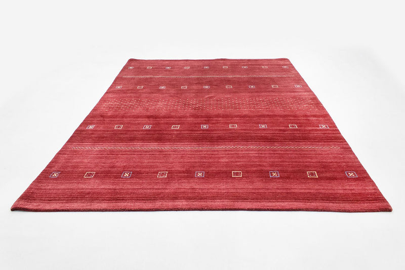 Wollteppich 240 x 170 cm Teppich Wohnzimmer