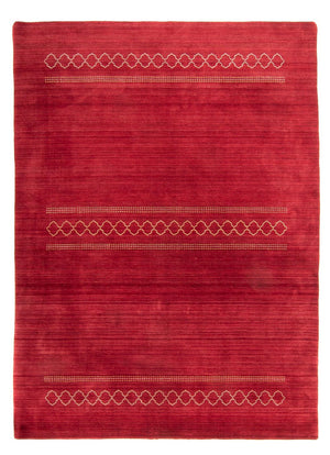 Gabbeh Teppich - Loribaft Softy 240 x 170 cm - dunkelrot