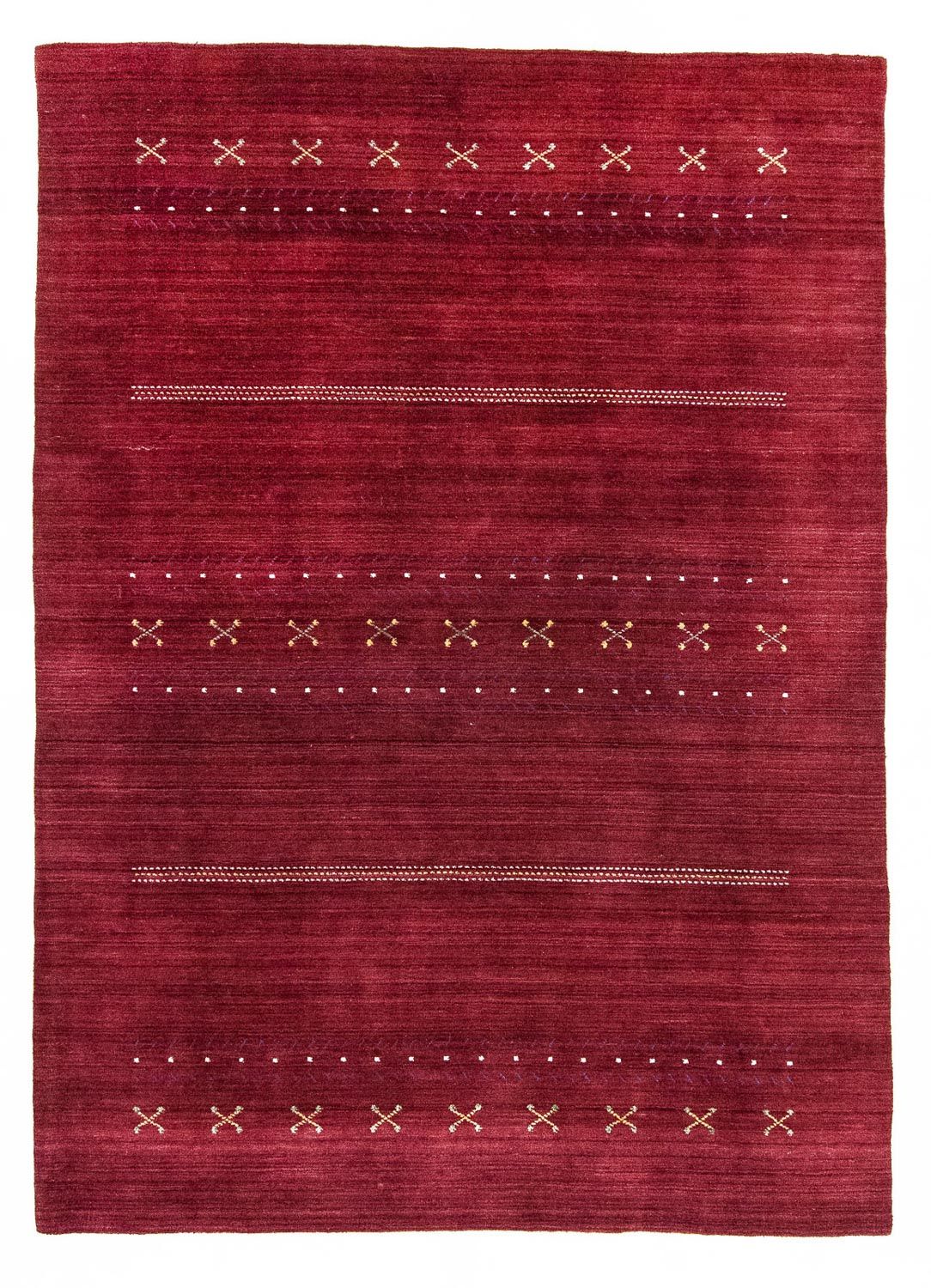 Gabbeh Teppich - Softy 240 x 170 cm - rot