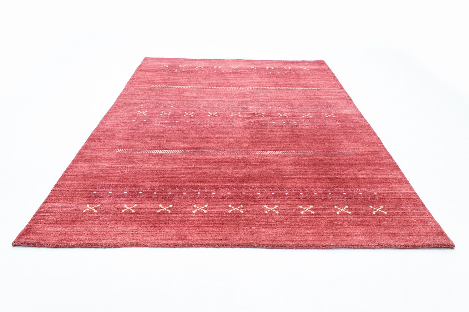 Gabbeh Teppich - Softy 240 x 170 cm - rot
