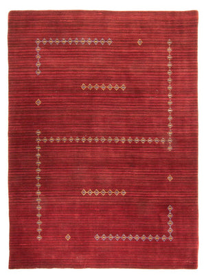 Gabbeh Teppich - Loribaft Softy 240 x 170 cm - dunkelrot