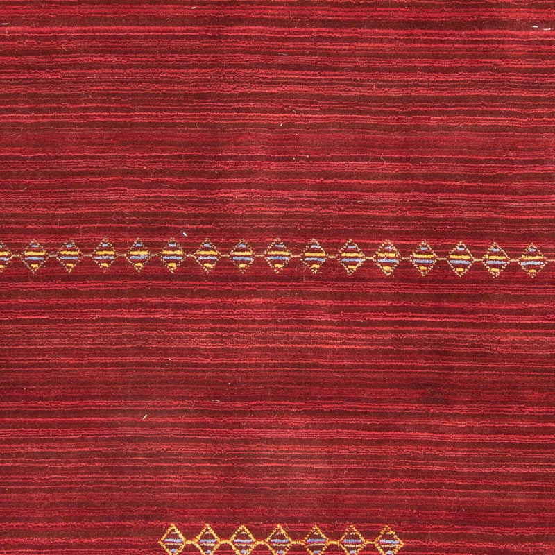 Gabbeh Teppich - Loribaft Softy 240 x 170 cm - dunkelrot